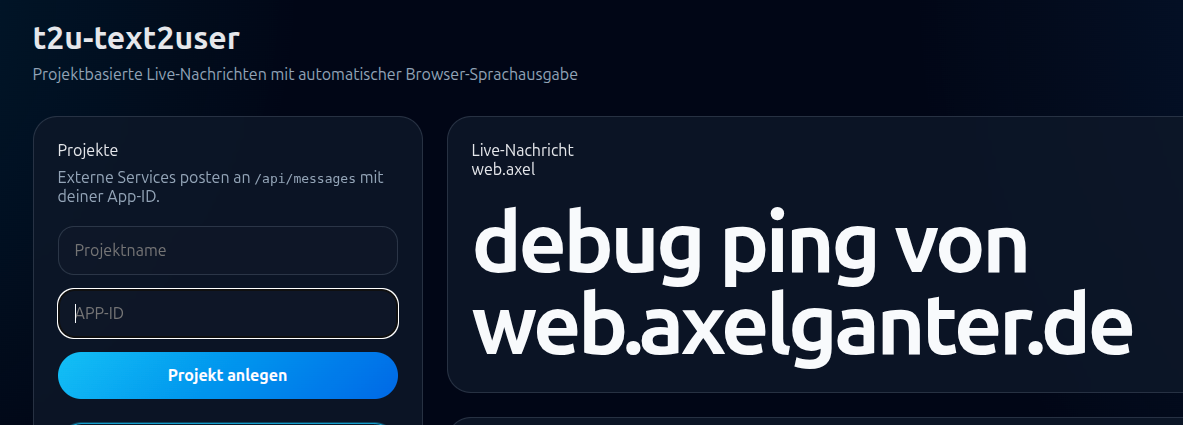 Titelbild von t2u.mctdev.de